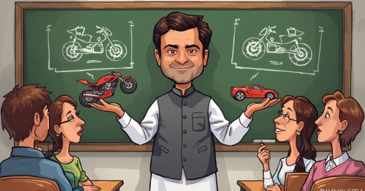 Engine alag, soch nayi Rahul Gandhi ki futuristic physics